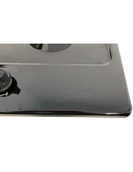 BOSCH Table de Cuisson Reconditionnée Gaz Email 58cm 4 Foyers avec foyer rapide 3000W Noir