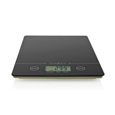 Balance de cuisine  Numérique  Plastique / Verre  Pile CR 2032  Noir