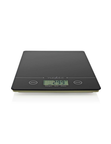 Balance de cuisine  Numérique  Plastique / Verre  Pile CR 2032  Noir