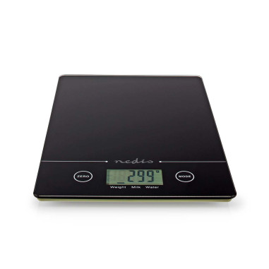 Balance de cuisine  Numérique  Plastique / Verre  Pile CR 2032  Noir