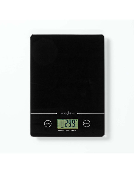 Balance de cuisine  Numérique  Plastique / Verre  Pile CR 2032  Noir