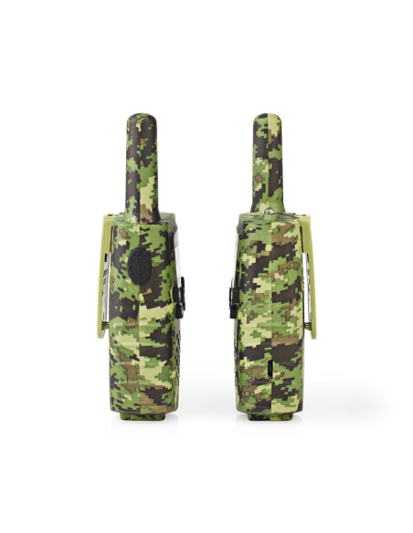 Set de Talkie-Walkie  2 combinés  Jusqu'à 8 km  Canaux de fréquence: 8