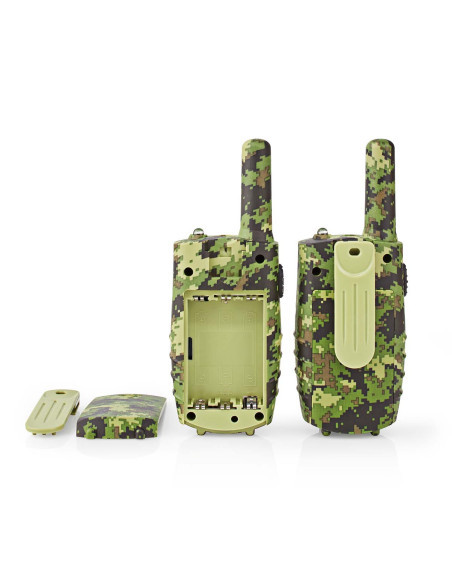 Set de Talkie-Walkie  2 combinés  Jusqu'à 8 km  Canaux de fréquence: 8