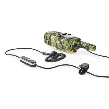 Set de Talkie-Walkie  2 combinés  Jusqu'à 8 km  Canaux de fréquence: 8