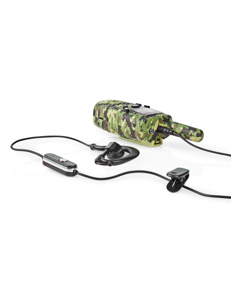 Set de Talkie-Walkie  2 combinés  Jusqu'à 8 km  Canaux de fréquence: 8