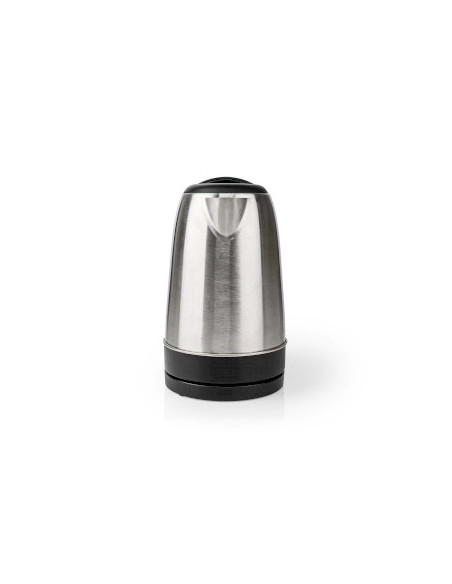Pack NEDIS Bouilloire Electrique 1,7L Aluminium Inox 2200W+Grille-Pain 2 Fentes 1050W Gris Acier Inoxydable