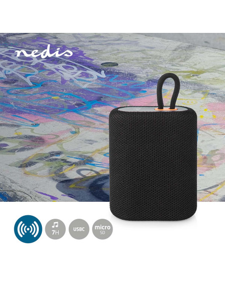 Haut -parleur Bluetooth®  Durée de lecture maximale de batterie: 7 heu