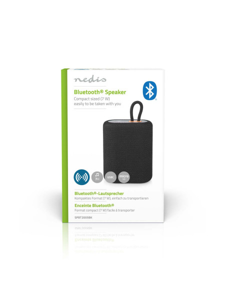 Haut -parleur Bluetooth®  Durée de lecture maximale de batterie: 7 heu