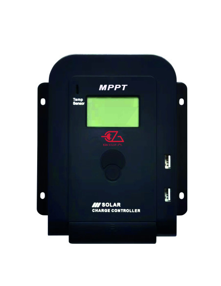 EZA Régulateur Solaire MPPT LCD 10A Meilleur Rendement du Panneau Solaire
