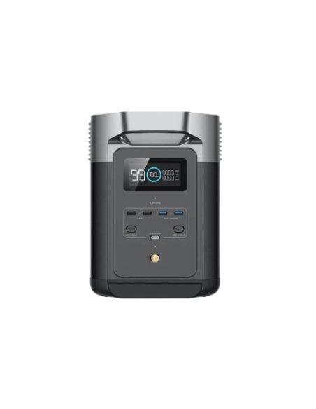 PACK ECOFLOW DELTA 2 Station d'énergie portable + 2X panneau solaire portable et pliable 110W Camping