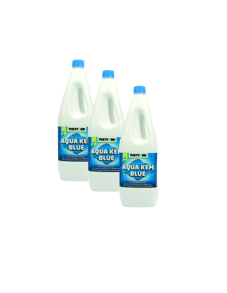 PACK THETFORD 3x Aqua-Kem Bleu Additif Sanitaire Toilette Portable Camping