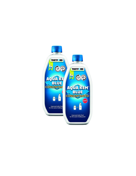 PACK THETFORD Aqua-Kem Concentré Bleu Pour Toilette Portable Camping