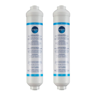 WPRO 2x Cartouches Filtre A Eau Universel Pour Réfrigérateur