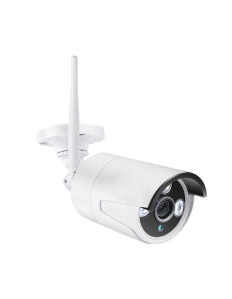 Pack SEMAC 2x Caméras Pro Vidéo Surveillance Full HD 1080P 12" + 2 Caméras Supplémentaires Kit IPCAM558 Infra-rouges
