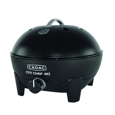 CADAC Barbecue De Table A Gaz Portable Citi Chef 40 Revêtement Céramique Camping