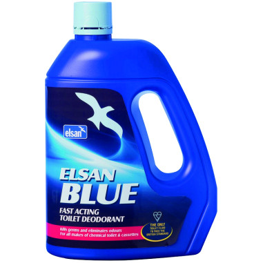 ELSAN Produit Sanitaire Bleu 2 Litres Pour Toilettes Chimiques