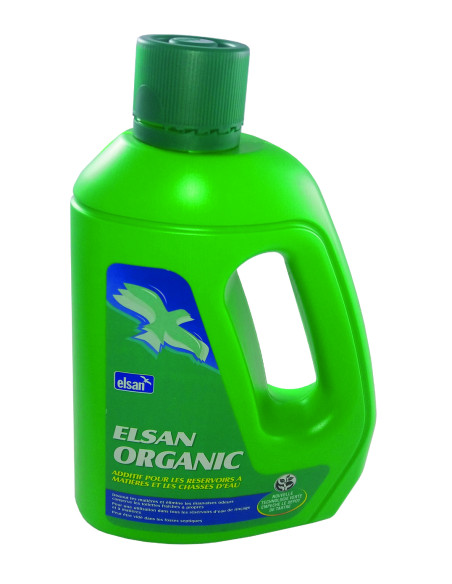 ELSAN Produit Sanitaire Organic 2L Biologique Pour Toilette Portable