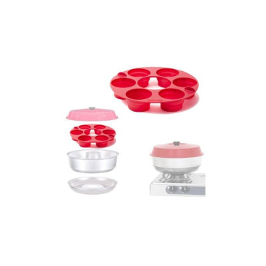 PACK OMNIA Four Nomade Compact Camping-Car Van Bateau + Moule à Muffins pour Four Omnia 6 Compartiments