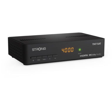 PACK STRONG SRT 7408 Décodeur Satellite ASTRA HD + Carte TNTSAT + Câble HDMI Longueur 2m + Cable 12V