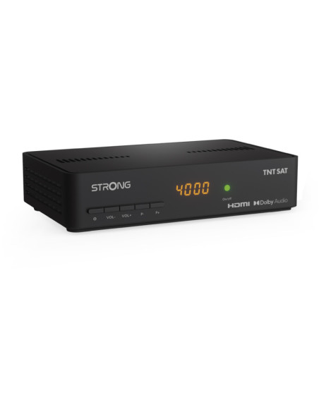 PACK STRONG SRT 7408 Décodeur Satellite ASTRA HD + Carte TNTSAT + Câble HDMI Longueur 2m + Cable 12V