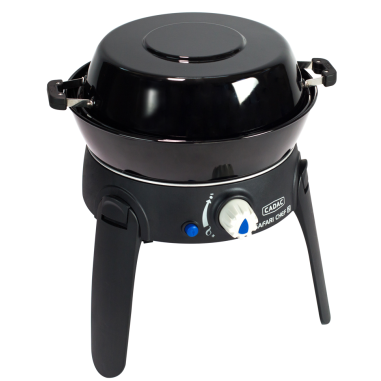 CADAC Barbecue à Gaz Portable Safari Chef 30 LP Revêtement Céramique Camping