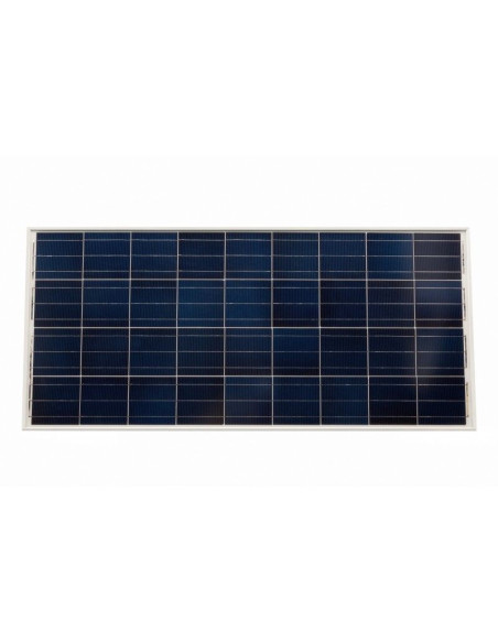 PACK VICTRON Panneau Solaire Monocristallin BlueSolar 115W 12V Camping-car + Solar Câble 5m + Kit de Pose + Régulateur de Charge