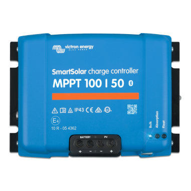 VICTRON Régulateur de Charge Solaire MPPT 50A Smart Solar Bluetooth