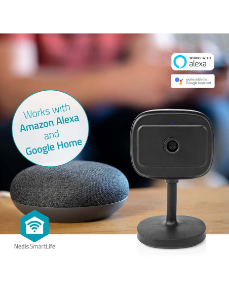 Caméra intérieure SmartLife  Wi-Fi  Full HD 1080p  microSD (non inclus