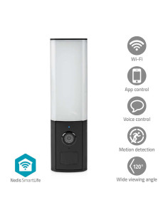 Caméra extérieure SmartLife  Wi-Fi  Lumière ambiante  Full HD 1080p  I