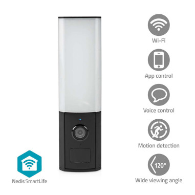 Caméra extérieure SmartLife  Wi-Fi  Lumière ambiante  Full HD 1080p  I