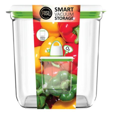 PACK FOSA Appareil sous vide + boite de conservation 2x600ml + 1x1350ml + 1x3450ml + 1x2850ml