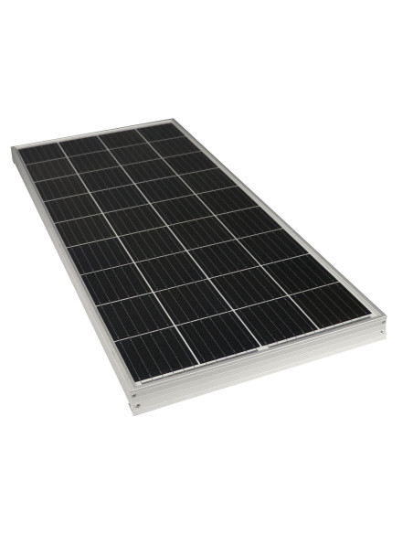 EZA Panneau Solaire 90W E-SSENTIAL FLAT Monocristallin Technologie PERC Camping-car
