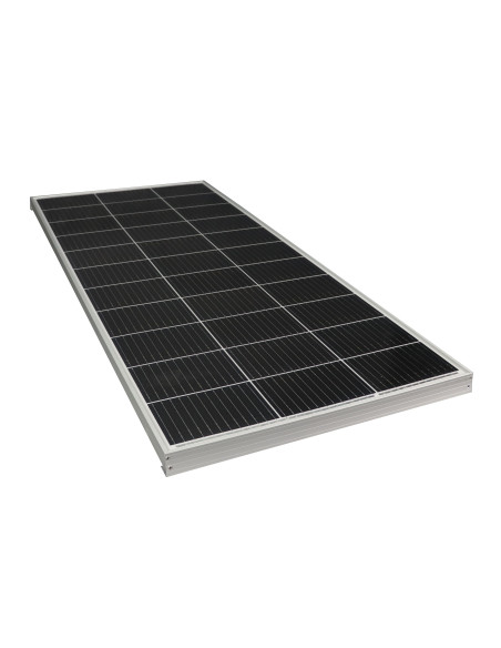 EZA Panneau Solaire 200W E-SSENTIAL FLAT Monocristallin Technologie PERC Camping-car