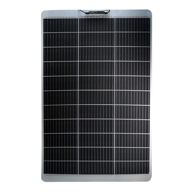 EZA Panneau Solaire 100W SEMI-FLEX Technologie PERC Camping-car
