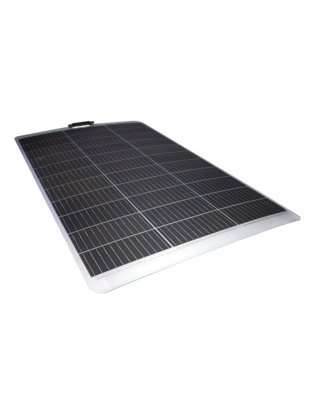 EZA Panneau Solaire 100W SEMI-FLEX Technologie PERC Camping-car