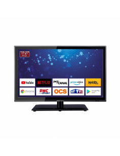 INOVTECH Téléviseur 12V Smart TV Full HD 24" (60 cm) TV Connect Camping Car Bateau