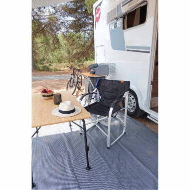 SOPLAIR Fauteuil de Camping Director XL Cuba Grand Confort Camping-car
