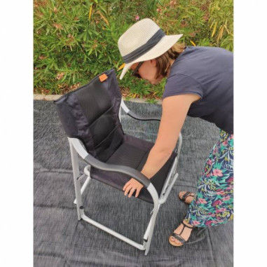 SOPLAIR Fauteuil de Camping Director XL Cuba Grand Confort Camping-car