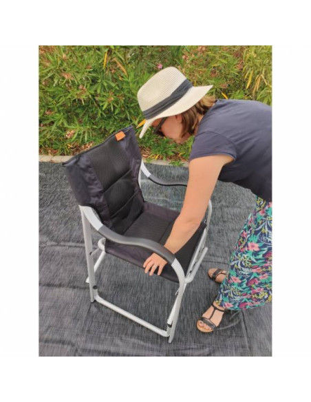 SOPLAIR Fauteuil de Camping Director XL Cuba Grand Confort Camping-car