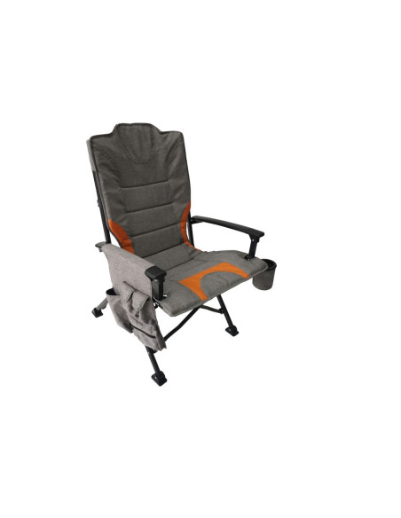 SOPLAIR Fauteuil de Camping Pliant Taïga Porte-gobelet Poches de Rangement Camping-car