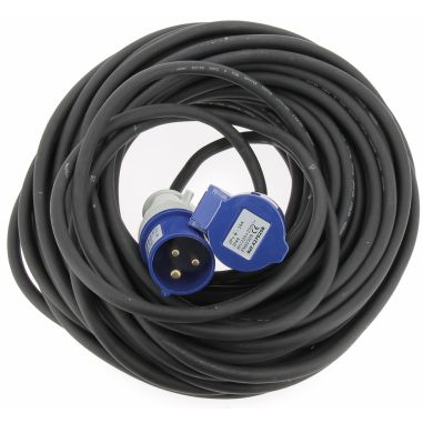 HABA Rallonge CEE 17 Rallonge Néoprène CEE 17 30m x 1.5mm² Raccordement Camping-car Van