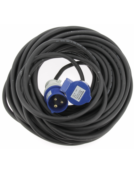 HABA Rallonge CEE 17 Rallonge Néoprène CEE 17 30m x 1.5mm² Raccordement Camping-car Van