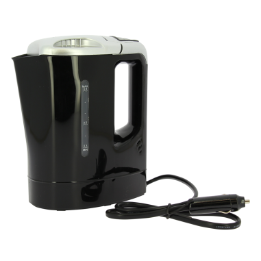INCASA Bouilloire électrique 12 Volts Camping car Van Noir