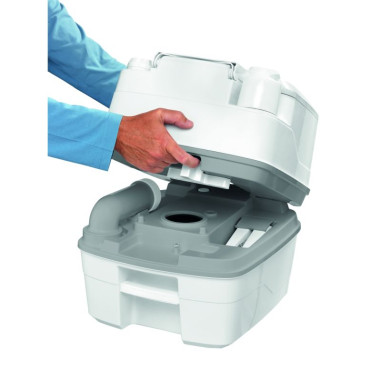 PACK THETFORD Toilette Portable 21 Litres 100% Autonome + 6x15 Sachets Traitement des Matières Camping car