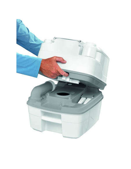 PACK THETFORD Toilette Portable 21 Litres 100% Autonome + 6x15 Sachets Traitement des Matières Camping car