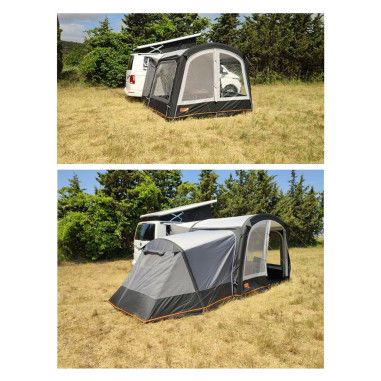 PACK SOPLAIR Auvent Indépendant Gonflable Tilia Air Ultra Compact + Annexe Basse Tilia Extension Mini-Van