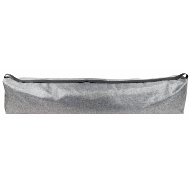 MIDLAND Fauteuil Butterfly Toile Amovible Structure Pliante Sac de Rangement Gris