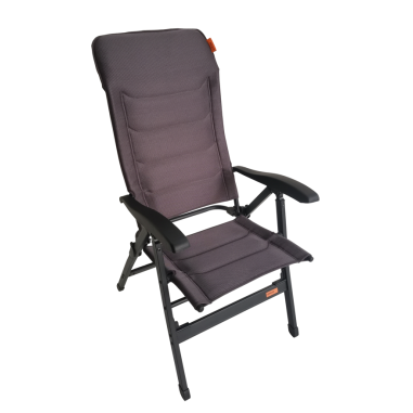 SOPLAIR Fauteuil Ultimo Tissu Mesh Respirant 7 positions Gris anthracite