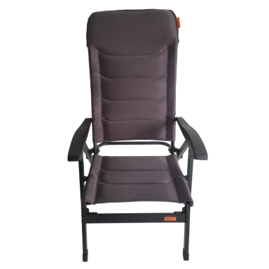 SOPLAIR Fauteuil Ultimo Tissu Mesh Respirant 7 positions Gris anthracite