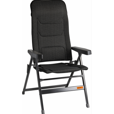 SOPLAIR Fauteuil Major toile mesh 3D réglable 5 positions Gris foncé